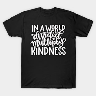 In A Word Divided Inspirational Math T-Shirt